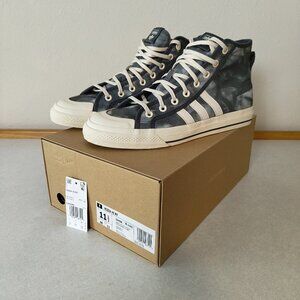 Size 11.5 - Adidas NIZZA HI RF Sneakers Men's Gray Four / Wonder White GX4586